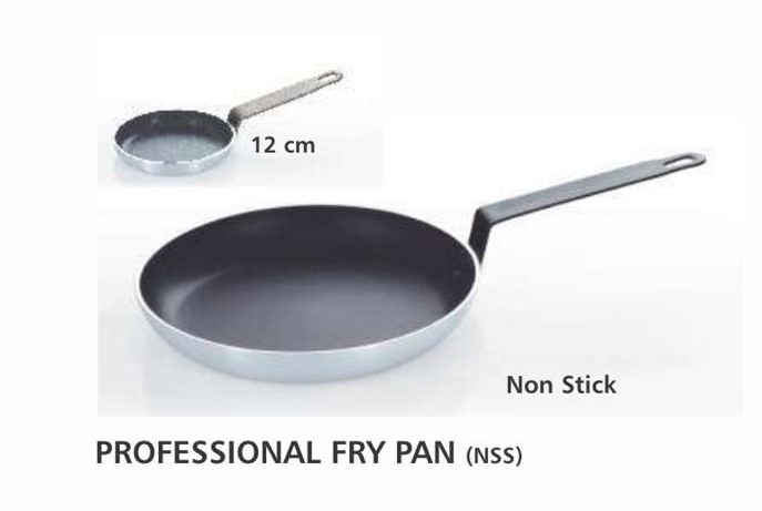 KK Metal Finish Professional Fry Pan (Grip Handle) 10 inch (26CM)